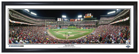 Texas Rangers 2010 World Series Game 3 - Framed Panoramic